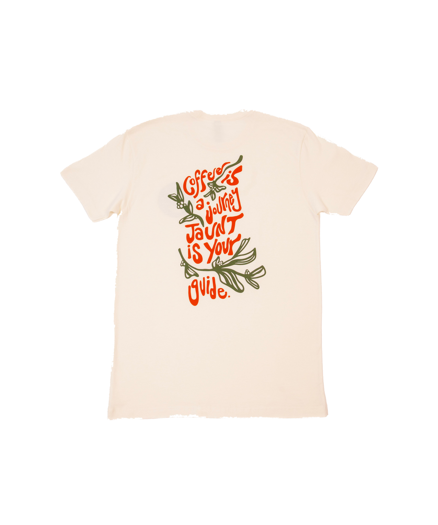 Cream Coffee is a Journey Tee