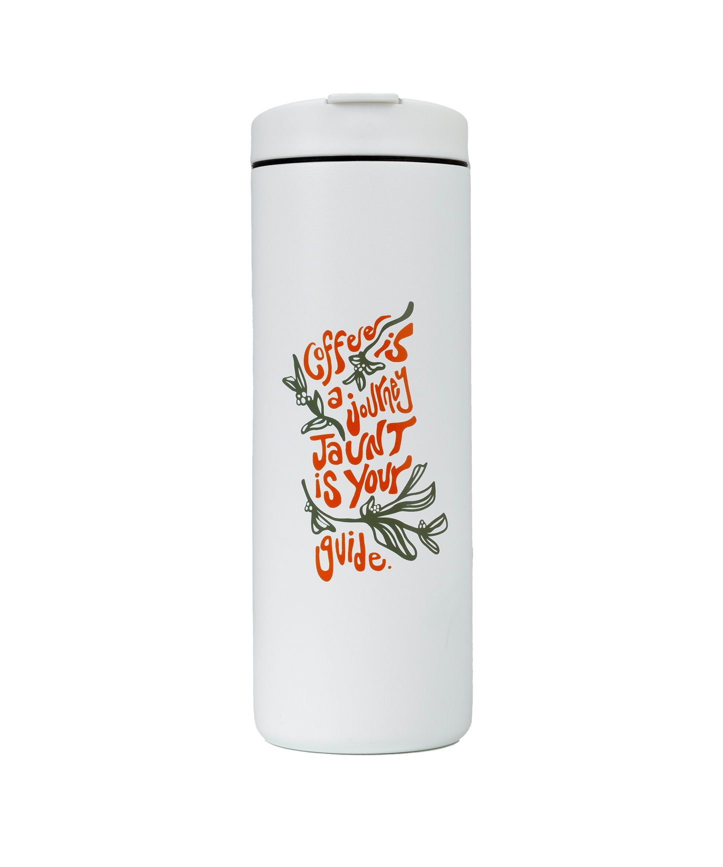 16 oz Stainless Steel Flip Traveler